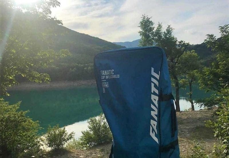 backpack canoë et paddle gorges du Verdon