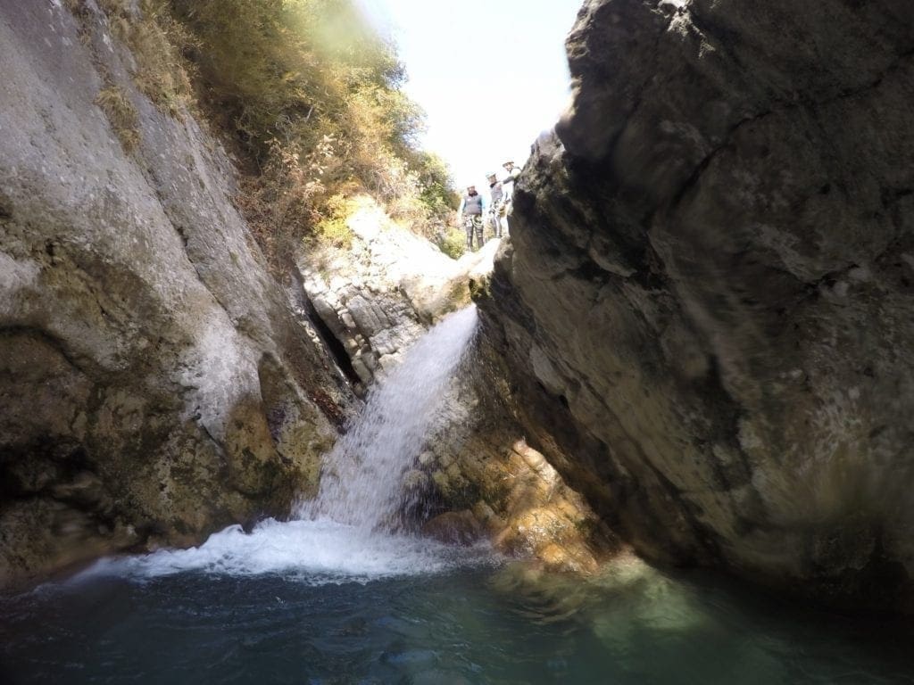Canyoning – Le Gours du Ray – Parcours Famille