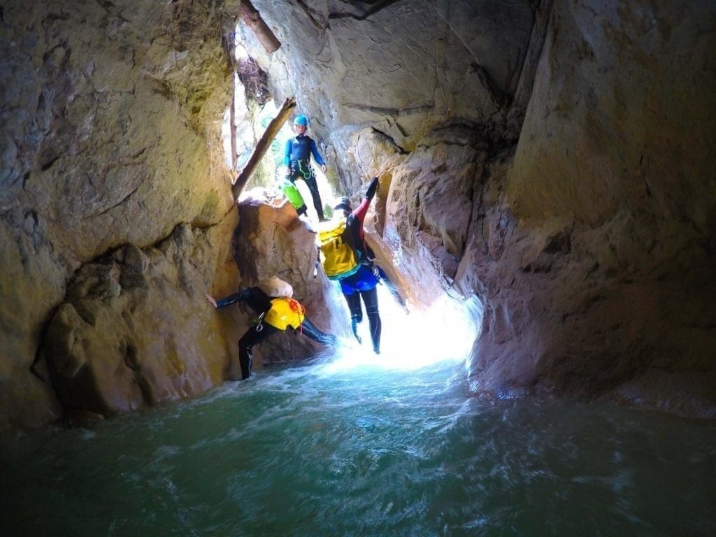 Canyoning – Aiglun – Sport course