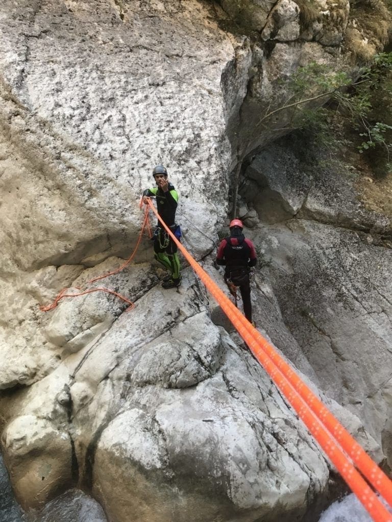 Canyoning - La clue de Saint Auban - Sport Trail