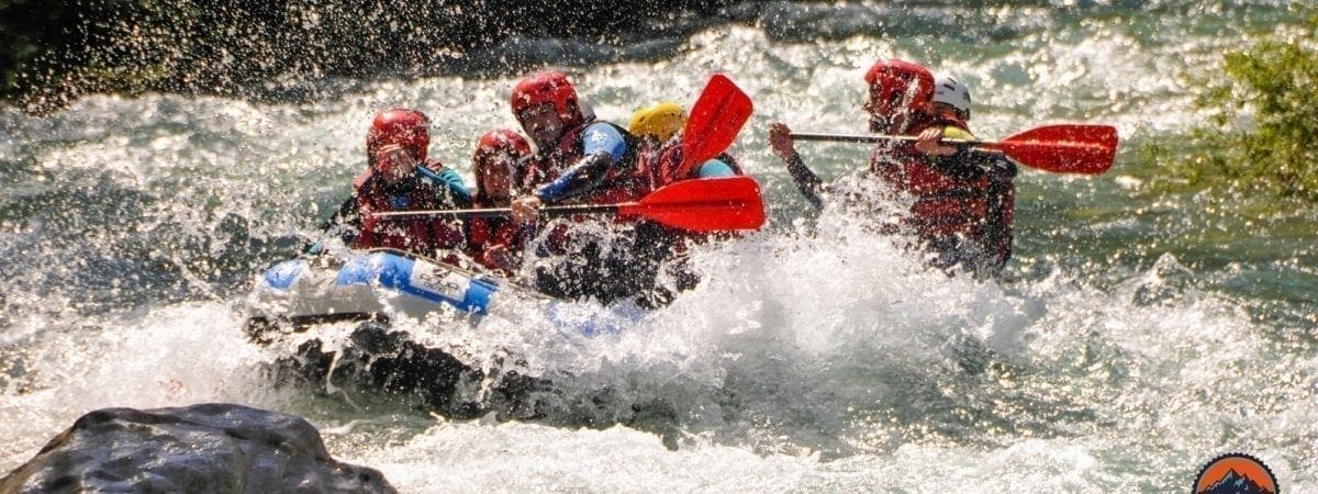 Rafting sport dans les gorges du Verdon