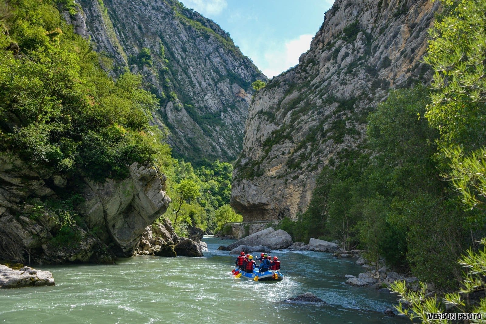 Rafting the Verdon river - PACA