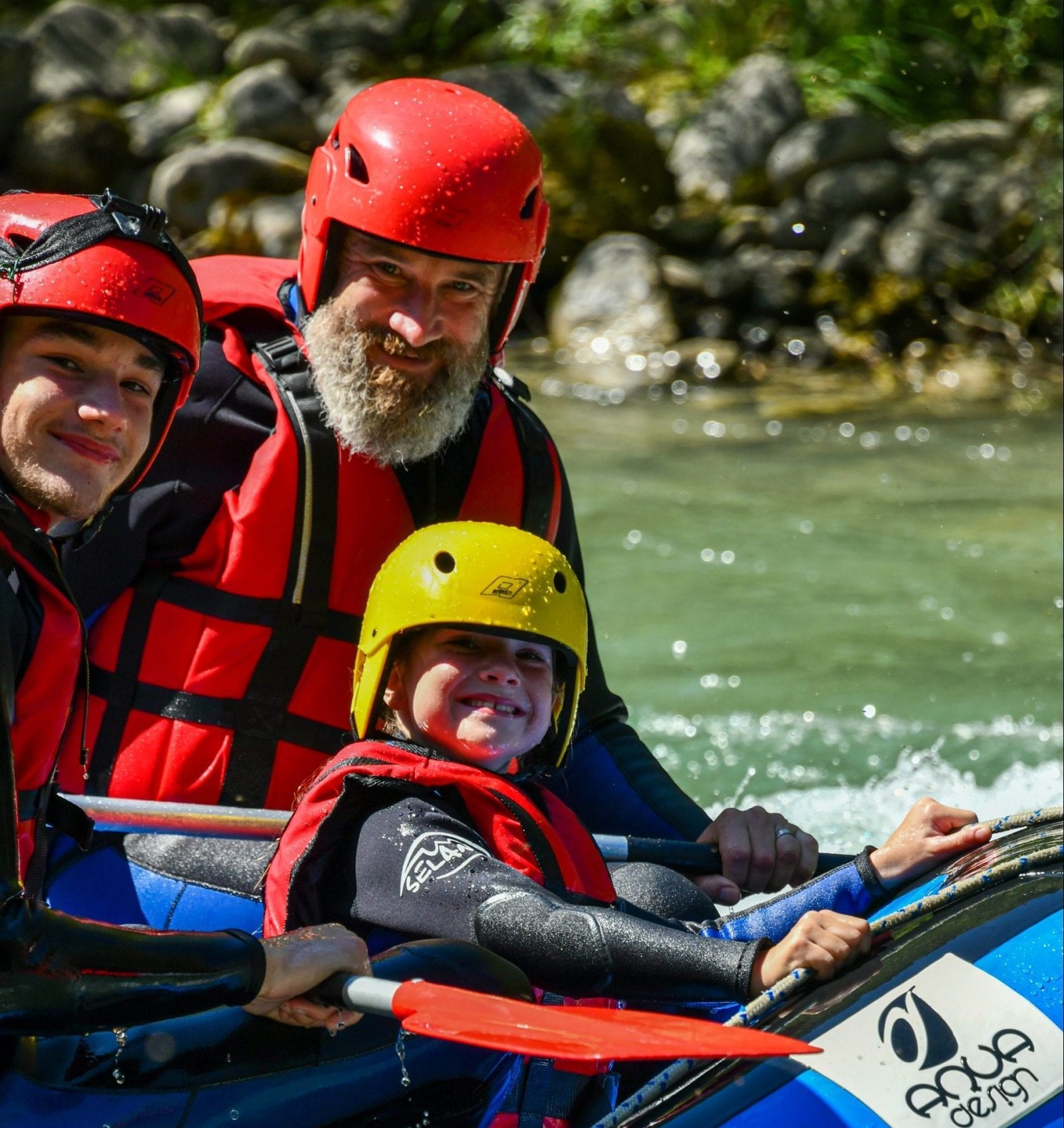 Le verdon with the family - discovery rafting