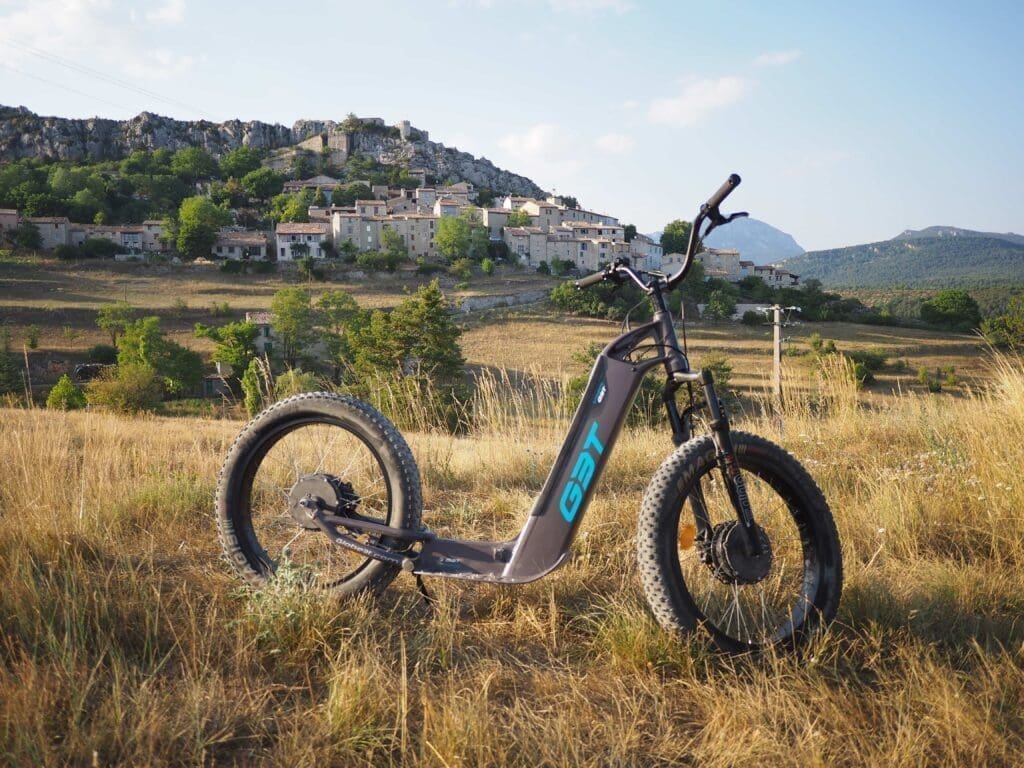 All-terrain electric scooter - Parcours de Trigance