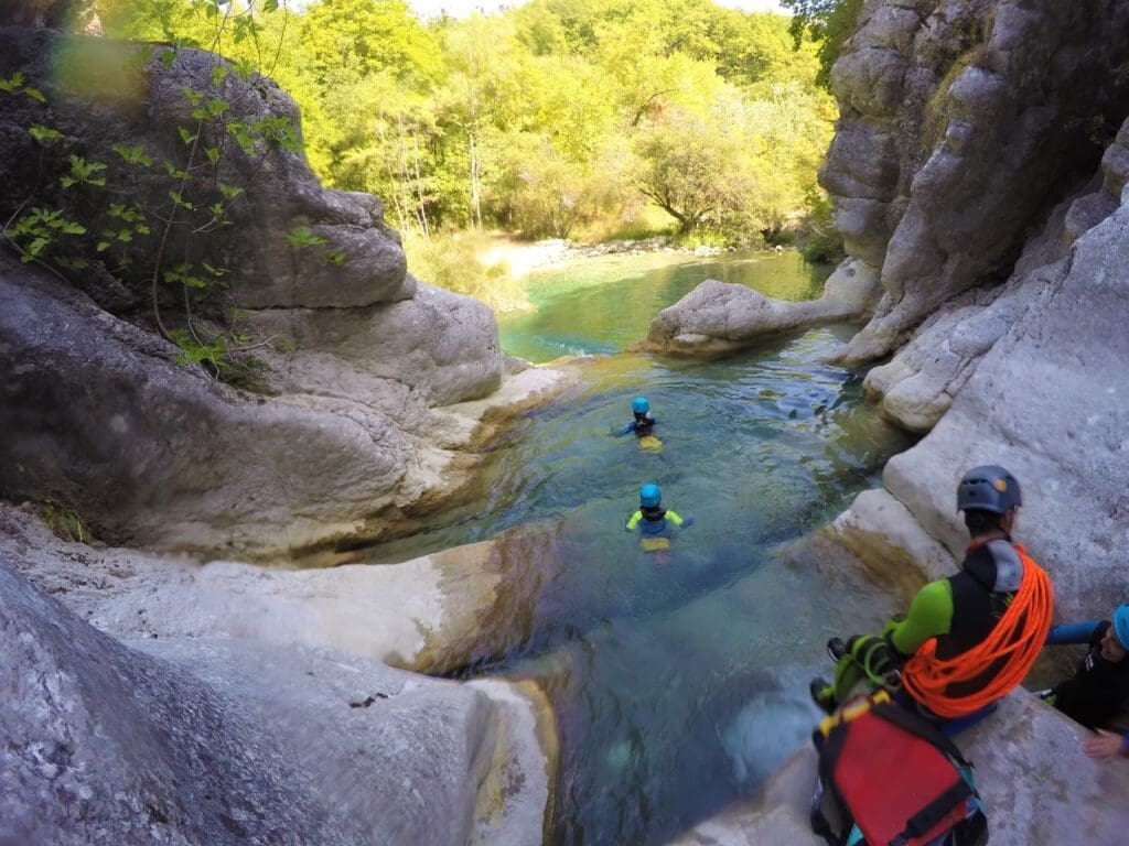 Canyoning in the Gorges du Verdon - Haute Provence Outdoor