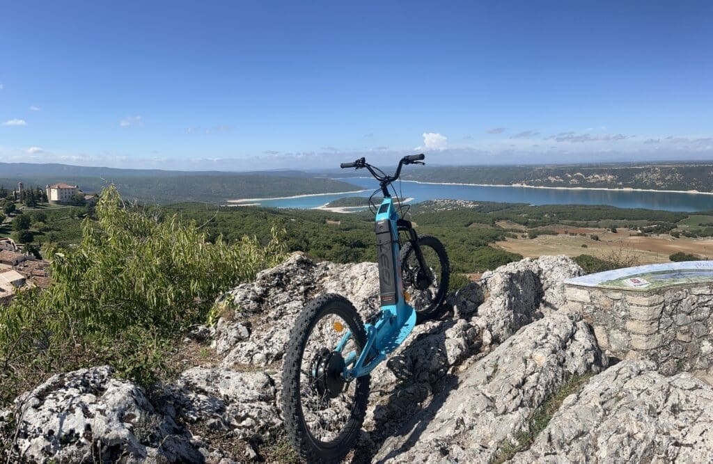 All-terrain electric scooter - Raid Panoramic du Lac